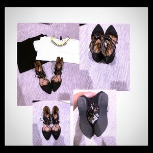 Black flats